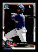 2018 Bowman Chrome Prospects #BCP191 Aramis Ademan