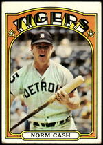 1972 Topps Base Set #150 Norm Cash