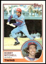1983 Topps Base Set #647 Bobby Mitchell