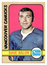 1972 Topps Base Set #117 Dave Balon