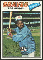 1977 Topps Base Set #165 Jimmy Wynn