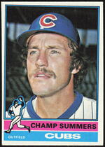 1976 Topps Base Set #299 Champ Summers