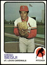 1973 Topps Base Set #383 Diego Segui