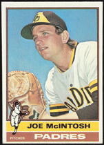 1976 Topps Base Set #497 Joe Mcintosh