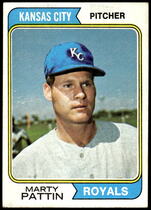 1974 Topps Base Set #583 Marty Pattin