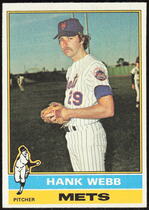 1976 Topps Base Set #442 Hank Webb
