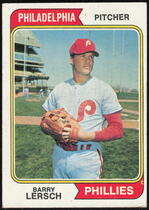 1974 Topps Base Set #313 Barry Lersch