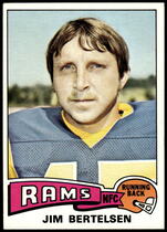 1975 Topps Base Set #121 Jim Bertelsen