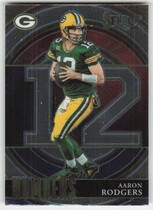2021 Panini Select Numbers #SN-7 Aaron Rodgers