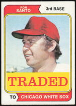 1974 Topps Traded #270 Ron Santo