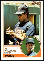 1983 Topps Base Set #731 Al Williams