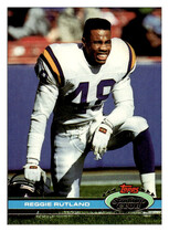1991 Stadium Club Base Set #365 Reggie Rutland