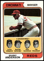 1974 Topps Base Set #326 Sparky Anderson