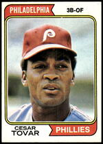 1974 Topps Base Set #538 Cesar Tovar