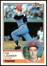 1983 Topps Base Set #529 Tim Laudner