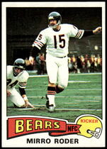 1975 Topps Base Set #508 Mirro Roder