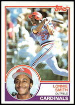 1983 Topps Base Set #465 Lonnie Smith