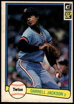 1982 Donruss Base Set #179 Darrell Jackson