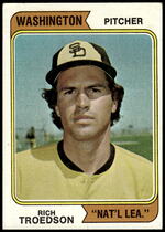 1974 Topps Base Set #77 Rich Troedson