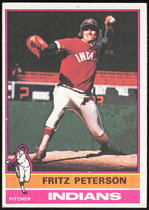 1976 Topps Base Set #255 Fritz Peterson