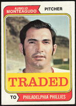 1974 Topps Traded #139 Aurelio Monteagudo