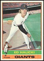 1976 Topps Base Set #423 Ed Halicki