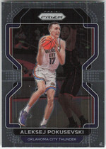 2021 Panini Prizm #225 Aleksej Pokusevski