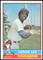 1976 Topps Base Set #487 Leron Lee