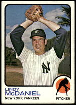 1973 Topps Base Set #46 Lindy McDaniel