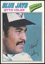 1977 Topps Base Set #299 Otto Velez