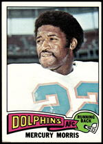 1975 Topps Base Set #475 Mercury Morris