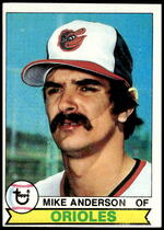 1979 Topps Base Set #102 Mike Anderson