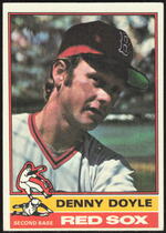 1976 Topps Base Set #381 Denny Doyle