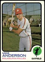 1973 Topps Base Set #147 Mike Anderson