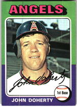 1975 Topps Base Set #524 John Doherty