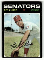 1971 Topps Base Set #566 Tim Cullen