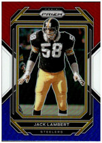 2022 Panini Prizm Red White & Blue Prizm #253 Jack Lambert