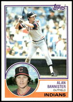 1983 Topps Base Set #348 Alan Bannister
