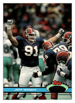 1991 Stadium Club Base Set #360 Jeff Wright