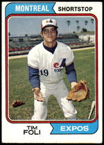 1974 Topps Base Set #217 Tim Foli