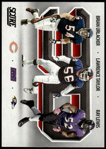 2021 Score 3D #3D2 Brian Urlacher|Lawrence Taylor|Ray Lewis