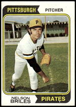 1974 Topps Base Set #123 Nelson Briles
