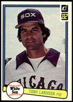 1982 Donruss Base Set #319 Tony LaRussa