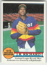 1979 Topps Base Set #203 J.R. Richard RB