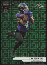 2024 Donruss Elite Green Disco #88 Zay Flowers