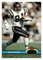 1991 Stadium Club Base Set #434 Nate Lewis