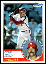 1983 Topps Base Set #383 Ozzie Virgil