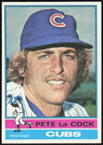 1976 Topps Base Set #101 Pete LaCock