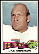1975 Topps Base Set #440 Dick Anderson