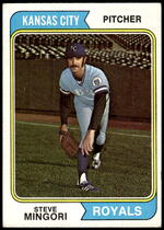 1974 Topps Base Set #537 Steve Mingori